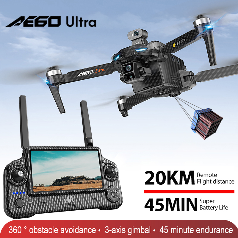 Drone Camera Professional - AE60 GPS Drone Professional 8K Camera