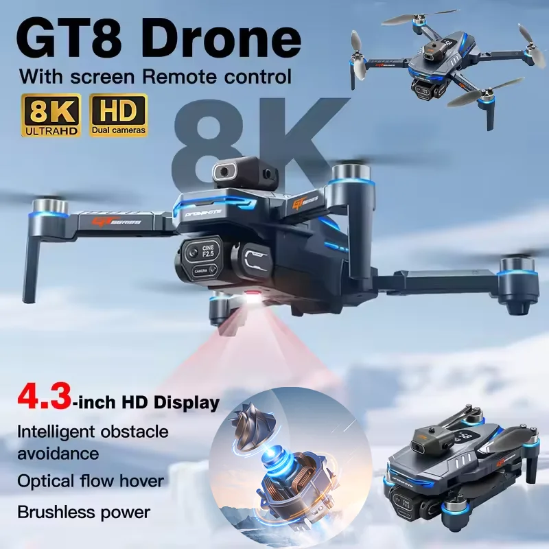 Drone Camera Professional - Homologado ANATEL Hot NEW Drone 4K