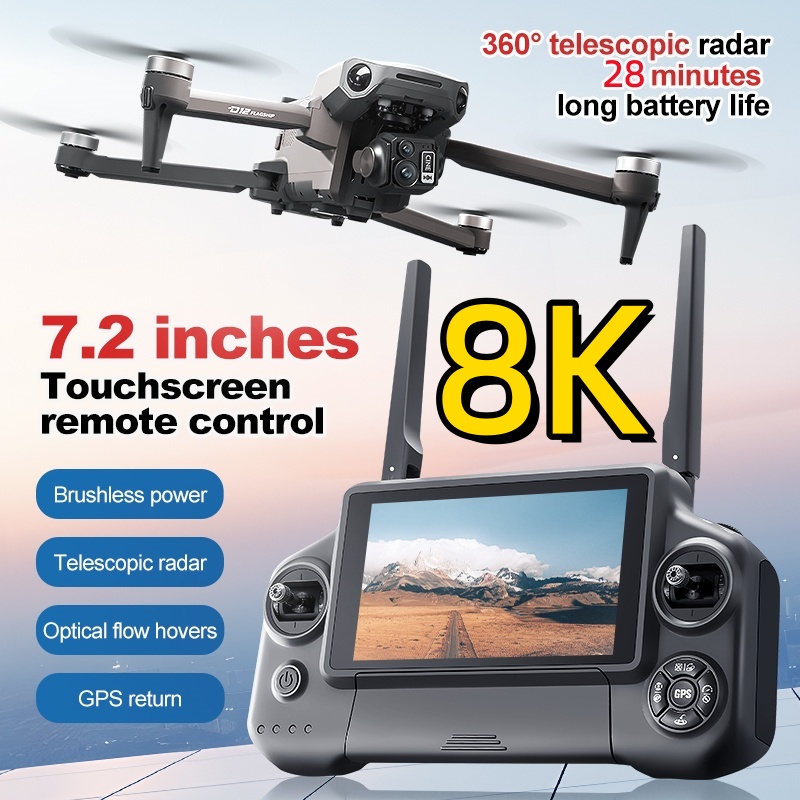8K 3 Axis Gimbal Brushless 7.2 - Drone Camera With Gimbal review and price