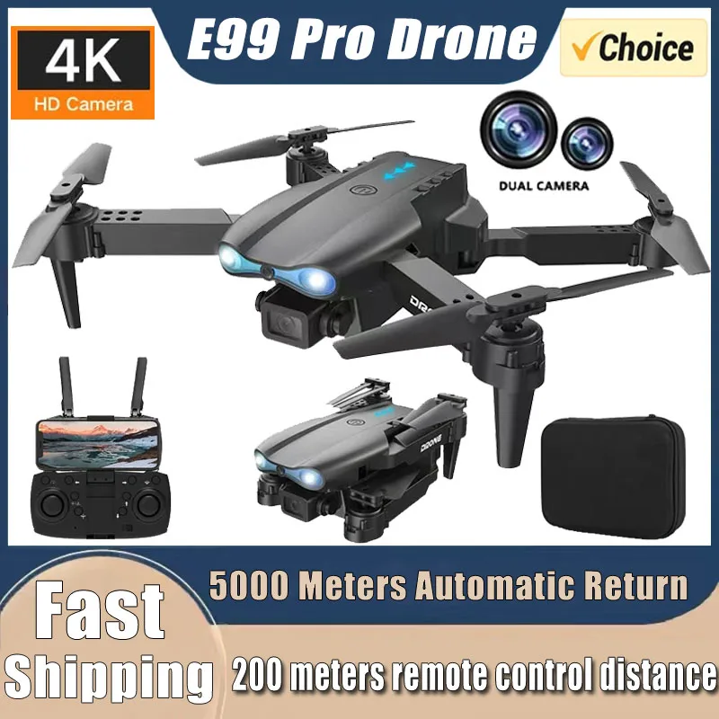 New E99Pro RC Drone 4K Profess - Drone Camera Wide Angle review and price