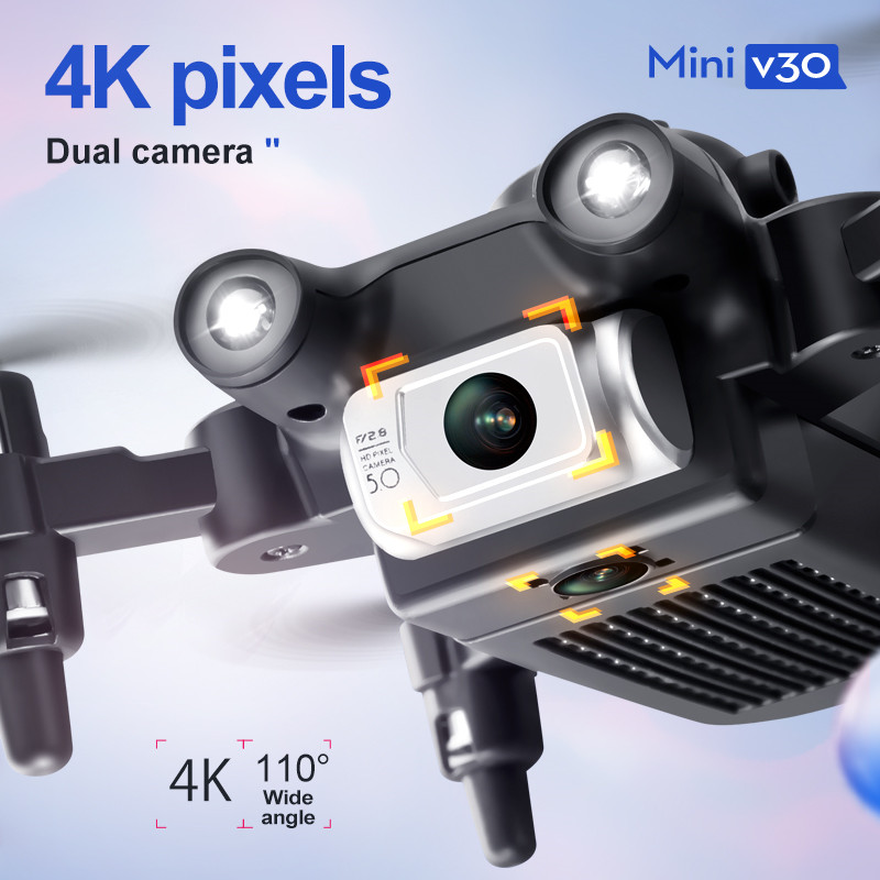 Mini V30 WiFi FPV Drone With 4 - Drone Camera Wide Angle review and price