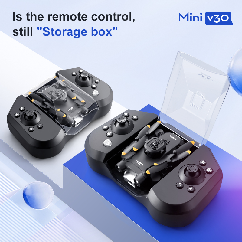 Mini V30 WiFi FPV Drone With 4 - Drone Camera Wide Angle review and price