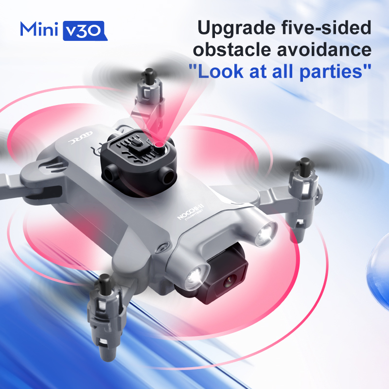 Mini V30 WiFi FPV Drone With 4 - Drone Camera Wide Angle review and price