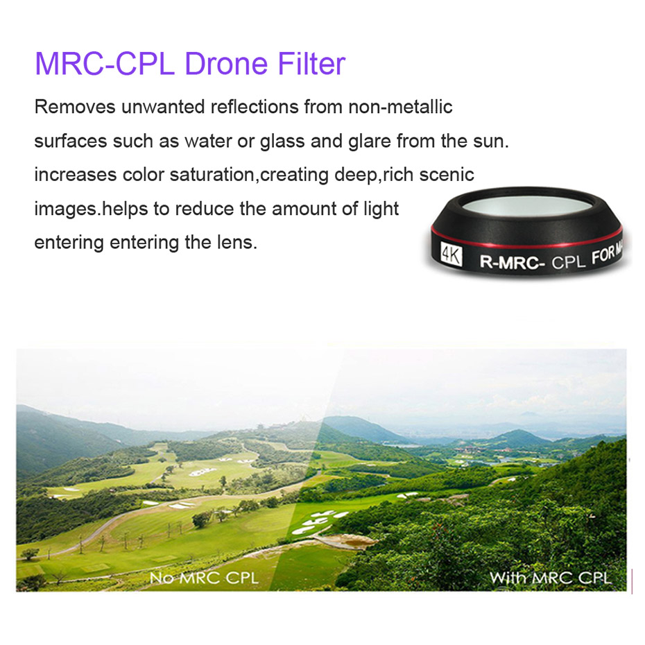 Drone Filter For DJI Mavic Pro - Drone Camera Filter review and price