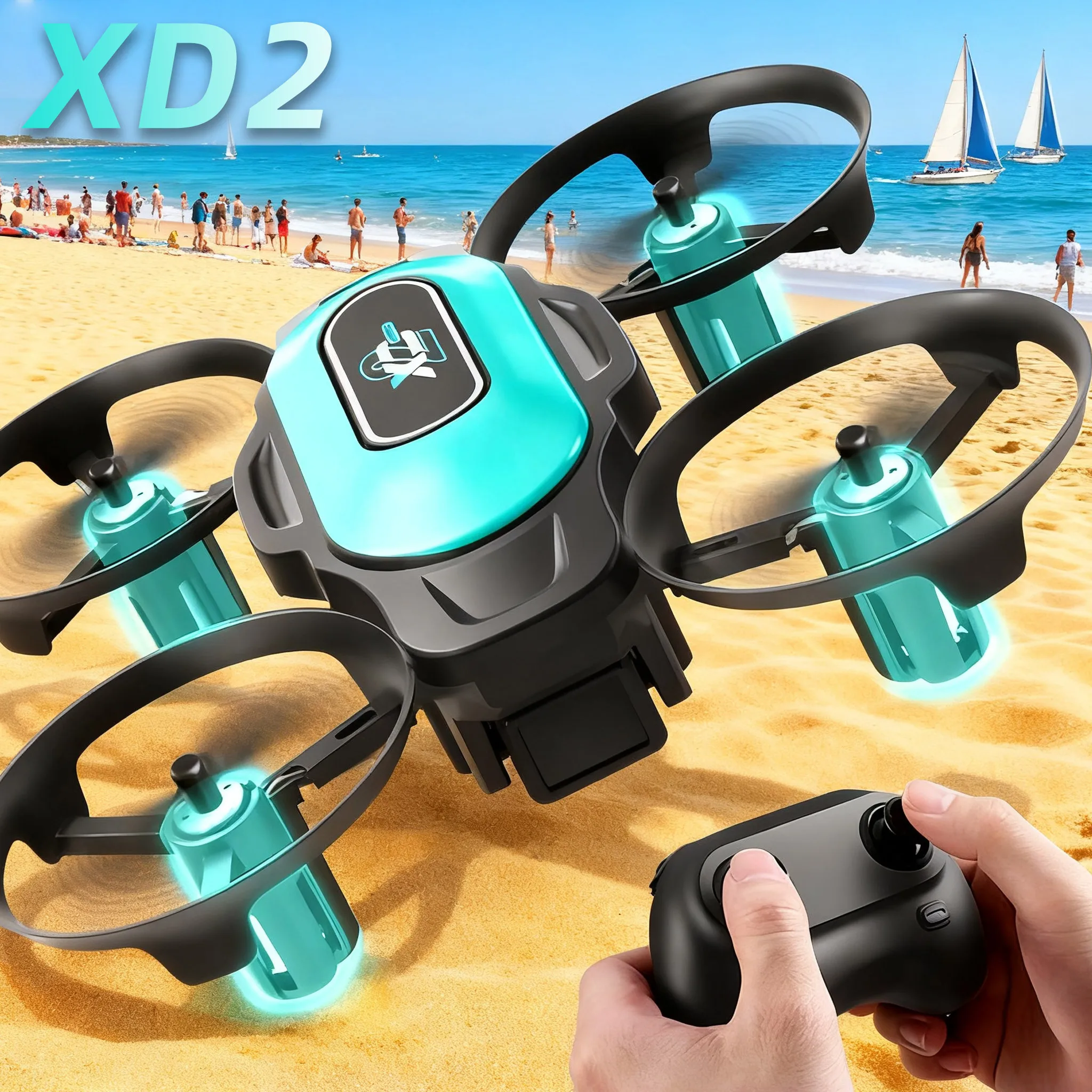 XD2 Mini Drone, 360° Stunt Fli - Drone Camera Lens review and price