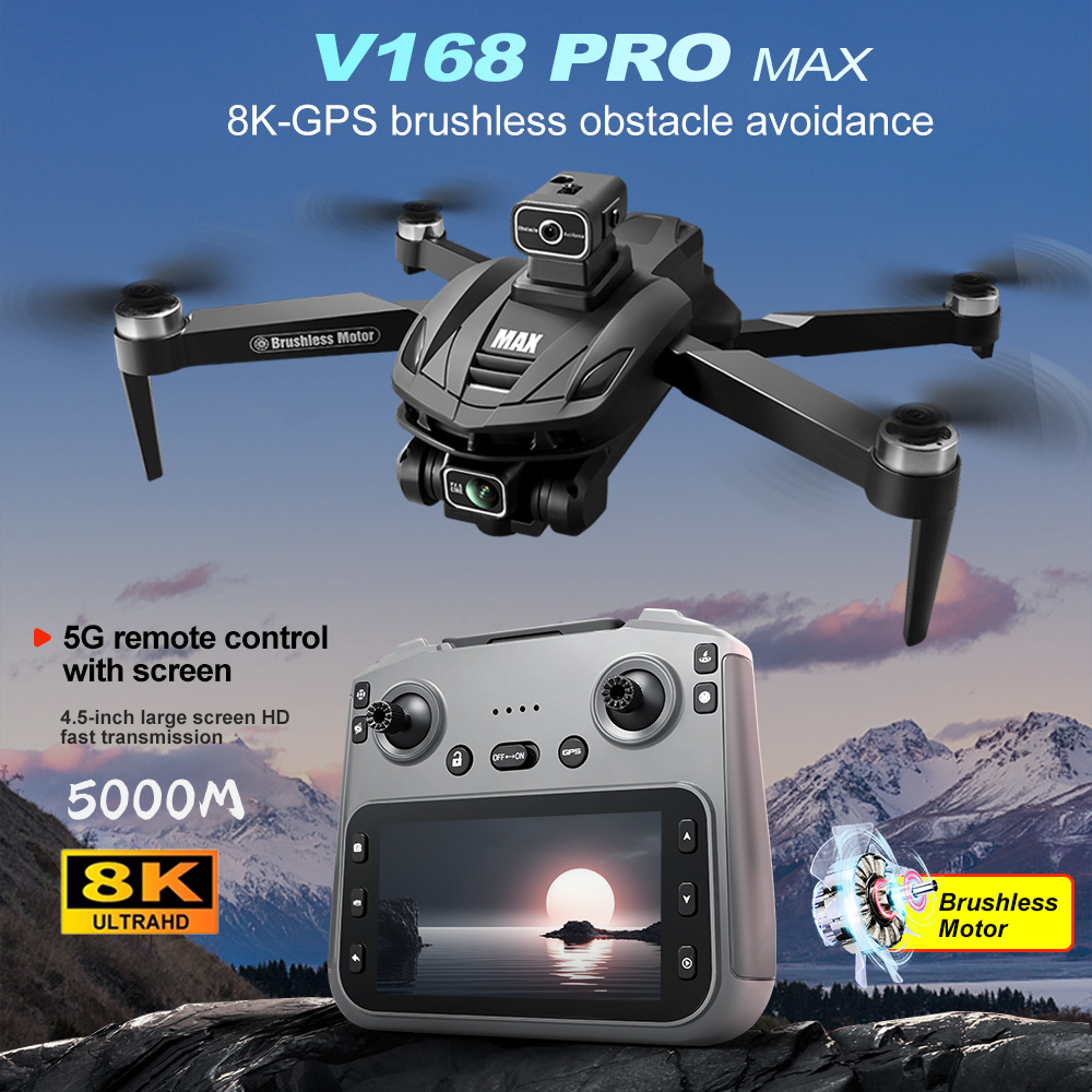 V168 PRO Max GPS Drone 8K Prof - Drone Camera Professional review and price