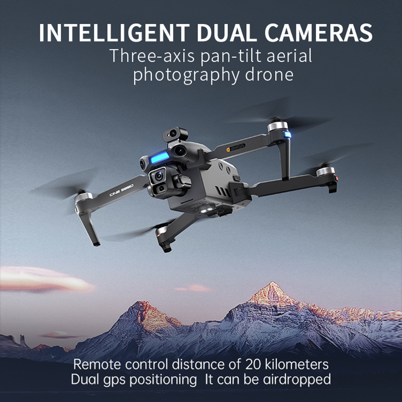 2026 New 8K Dual Camera Drone  - Drone Camera With Gimbal review and price