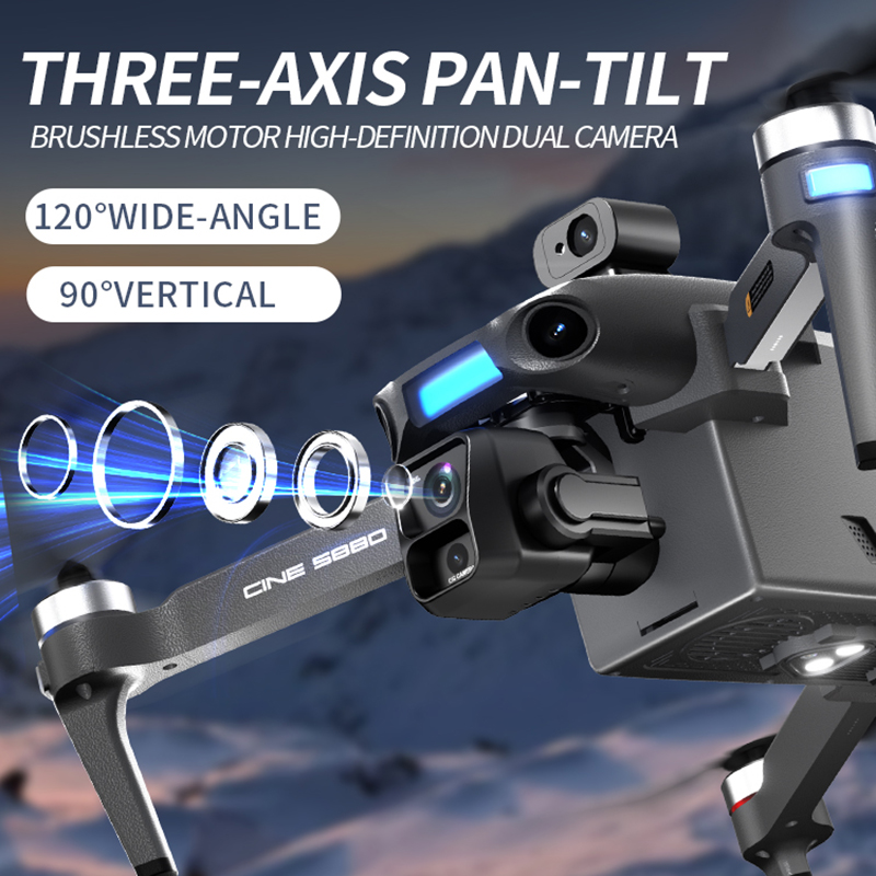 2026 New 8K Dual Camera Drone  - Drone Camera With Gimbal review and price