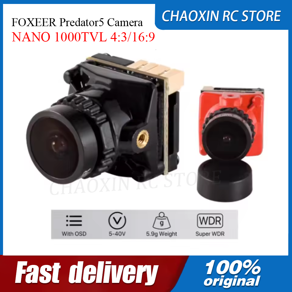 FOXEER Predator5 Camera NANO 1 - Drone Camera Lens review and price