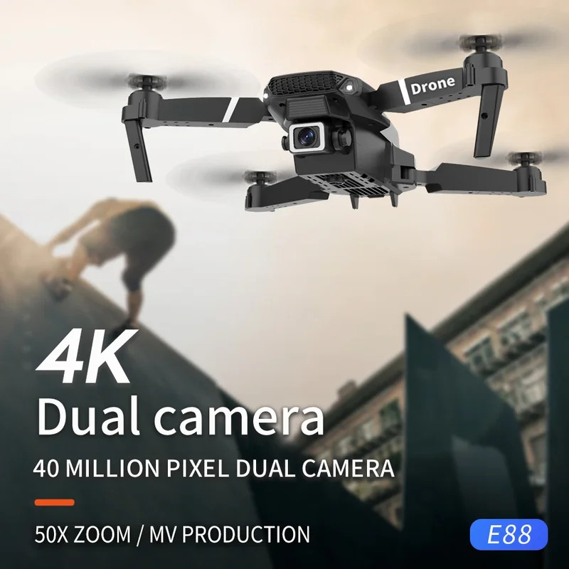 E88 ProIntelligent Folding Dro - Drone Camera Professional review and price