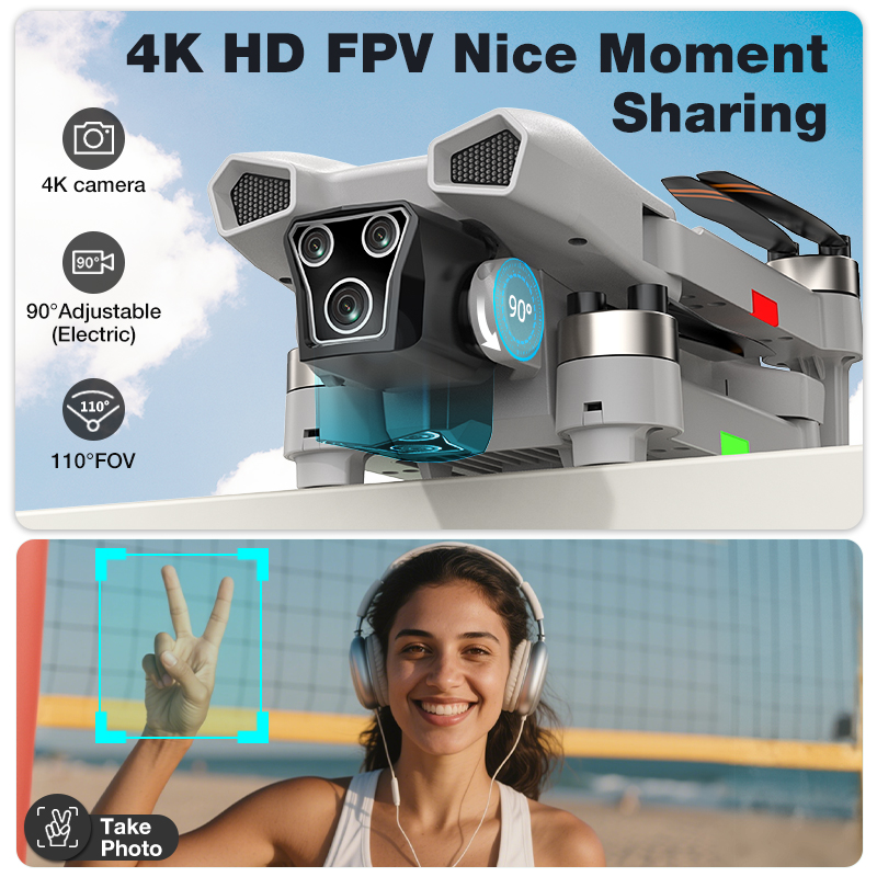 NEW Hot L017 Pro Drone Brushle - Drone Camera Professional review and price